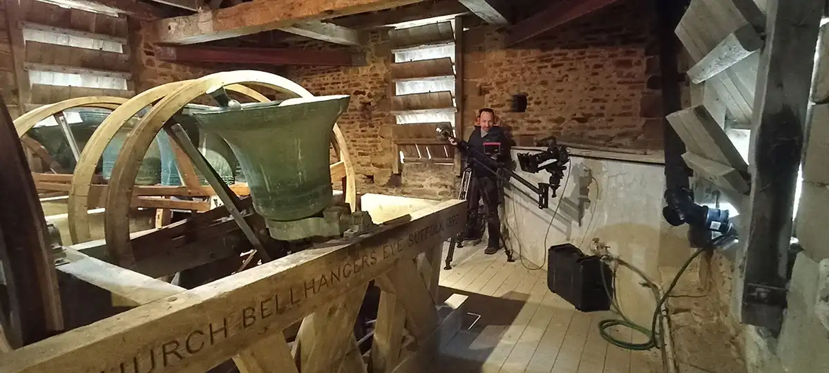 Behind the scenes